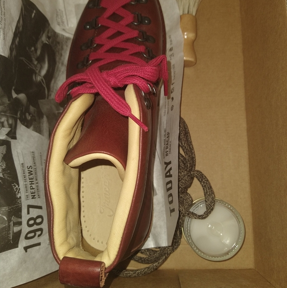 Fracap Men's Leather Sport Boots, brown - Picture 9 of 16